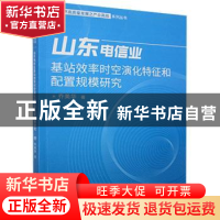 正版 山东电信业基站效率时空演化特征和配置规模研究/山东经济高