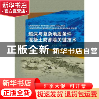 正版 超深与复杂地质条件混凝土防渗墙关键技术 宗敦峰 刘建发 肖
