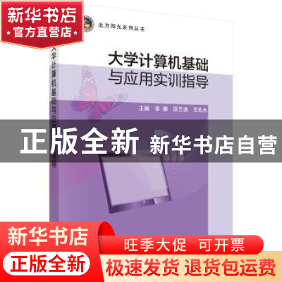 正版 大学计算机基础与应用实训指导 李珊,邵兰洁,王先水 科学