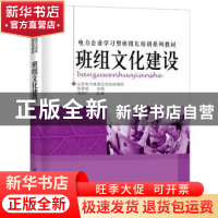 正版 班组文化建设 山东电力集团公司组织编写 主编沈思牧 主审李