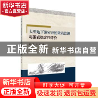 正版 大型地下洞室开挖微震监测与围岩稳定性评价 戴峰,李彪 科学