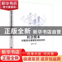 正版 社会资本对服务业集聚影响的研究 谢兰兰 中国经济出版社 97