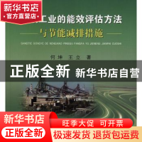 正版 钢铁工业的能效评估方法与节能减排措施 何坤 冶金工业出版