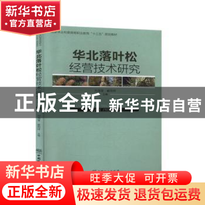 正版 华北落叶松经营技术研究 刘海莹,崔同祥主编 中国林业出版