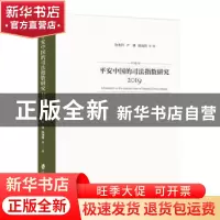 正版 平安中国的司法指数研究(2019) 涂龙科//尹琳//陈海锋 上海