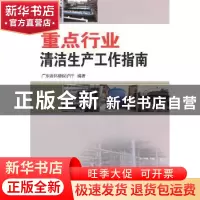正版 重点行业清洁生产工作指南 王大力主编 广东科技出版社 9787