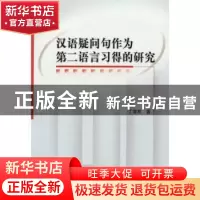 正版 汉语疑问句作为第二语言习得的研究 丁雪欢 中国社会科学出
