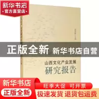 正版 山西文化产业发展研究报告 张汉静 山西经济出版社 97875577