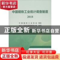 正版 中国钢铁工业统计调查制度:2018 中国钢铁工业协会 冶金工业