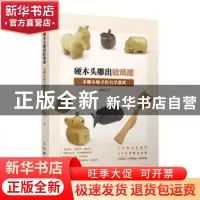 正版 硬木头雕出软萌感(木雕小物手作自学教程) 尚晓辉 人民邮电