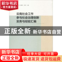 正版 云南社会工作参与社会治理创新实务与经验汇编 向荣,陆德泉,