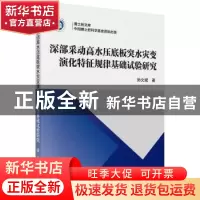 正版 深部采动高水压底板突水灾变演化特征规律基础试验研究 孙文