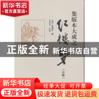 正版 集版本大成之红楼梦:中册 曹雪芹,文化子 武汉大学出版社 97