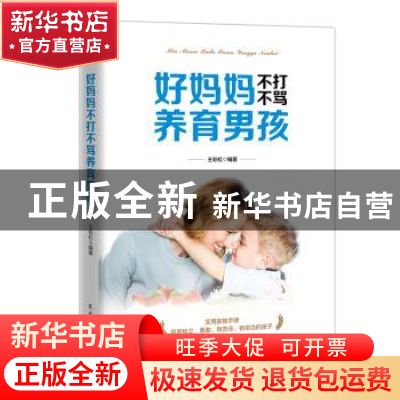 正版 好妈妈不打不骂养育男孩 王彩虹 民主与建设出版社 97875139