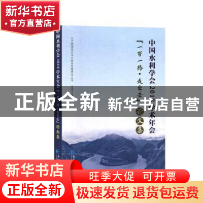 正版 中国水利学会2018学术年会“一带一路.走出去”论文集 长江