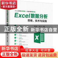 正版 Excel数据分析思维、技术与实践 周庆麟,胡子平编著 北京大