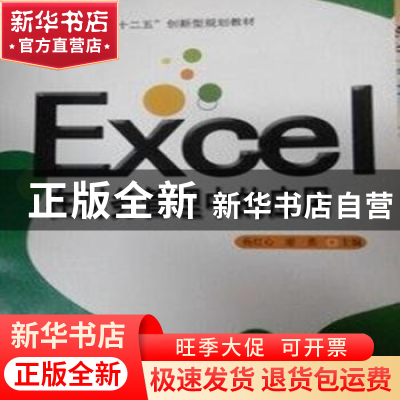 正版 Excel在财务管理中的应用 杨红心,谢勇主编 南京大学出版社