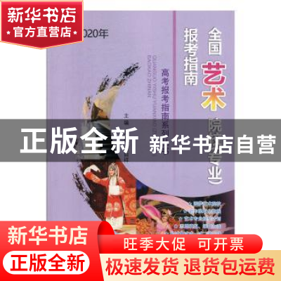 正版 2020年 全国艺术院校(专业)报考指南 文祺 北京理工大学出