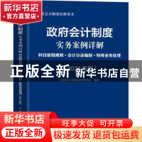 正版 政府会计制度实务案例详解:科目使用规则+会计分录编制+特殊