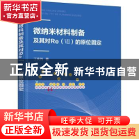 正版 微纳米材料制备及其对Re(Ⅶ)的原位固定 丁庆伟 著 化学工