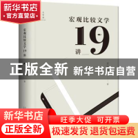 正版 宏观比较文学19讲 王向远著 广西师范大学出版社 9787559830
