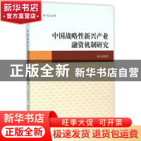 正版 中国战略性新兴产业融资机制研究 胡吉亚著 中国社会科学出