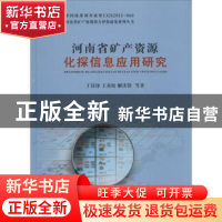 正版 河南省矿产资源化探信息应用研究 丁汉铎[等]著 中国地质大