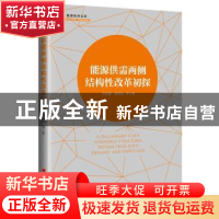 正版 能源供需两侧结构性改革初探 王仲颖 张有生 等著 中国经济