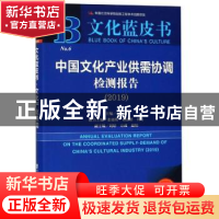 正版 中国文化产业供需协调检测报告(2019) 王亚南 社会科学文献