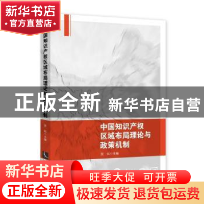 正版 中国知识产权区域布局理论与政策机制 贺化主编 知识产权出