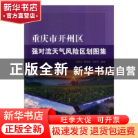正版 重庆市开州区强对流天气风险区划图集 刘寿文,韩世刚,徐彦平