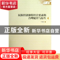 正版 民族经济独特经营要素的合理配置与衍生 丁秀清著 经济管理