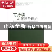 正版 可持续均衡评价理论 洪开荣著 经济科学出版社 978751411459