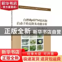 正版 白桦BpGT14基因和启动子的克隆及功能分析 曾凡锁,詹亚光著