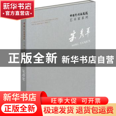 正版 中国艺术研究院艺术家系列:宋彦军 宋彦军 著,连辑 编 文