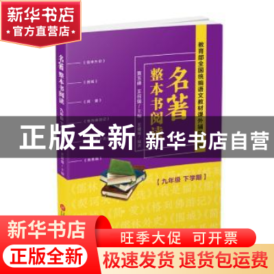 正版 名著整本书阅读 九年级下学期 黄玉峰 上海科学技术文献出