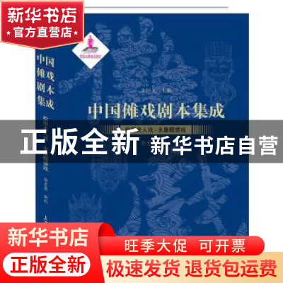 正版 中国傩戏剧本集成:21:松阳夫人戏·永康醒感戏 朱恒夫主编 上