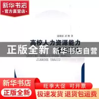 正版 高校人力资源能力建设研究 逄锦波,武博著 人民出版社 9787