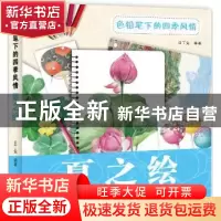 正版 色铅笔下的四季风情:夏之绘 目丁兔编著 机械工业出版社 97