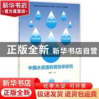 正版 中国水资源利用效率研究 李鹏飞著 经济管理出版社 97875096