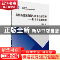 正版 非洲新能源勘探与技术经济管理:以卡鲁盆地为例 李金珊著 科