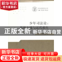 正版 少年司法论:传统土壤与近代萌生 牛传勇 著 人民出版社 9787