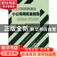 正版 大公司用薪酬激励 小公司用奖金鼓励 周伟光著 中国言实出版