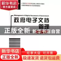正版 政府电子文档管理 陈次白 北京大学出版社 9787301113981 书