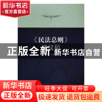 正版 《民法总则》建议稿 张素华主编 武汉大学出版社 9787307128