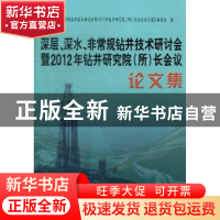 正版 深层、深水、非常规钻井技术研讨会暨2012年钻井研究院(所)