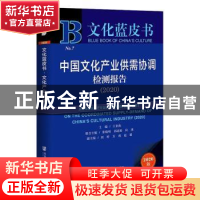 正版 中国文化产业供需协调检测报告:2020:2020 裕 社会科学文献