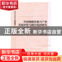 正版 中国战略性新兴产业发展评价与路径选择研究 曹江宁 经济科