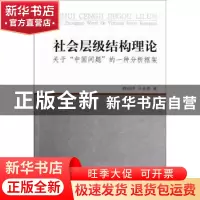 正版 社会层级结构理论:关于“中国问题”的一种分析框架 韩庆祥,