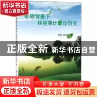 正版 低碳背景下环境审计理论研究 沈航,刘安民著 中国纺织出版